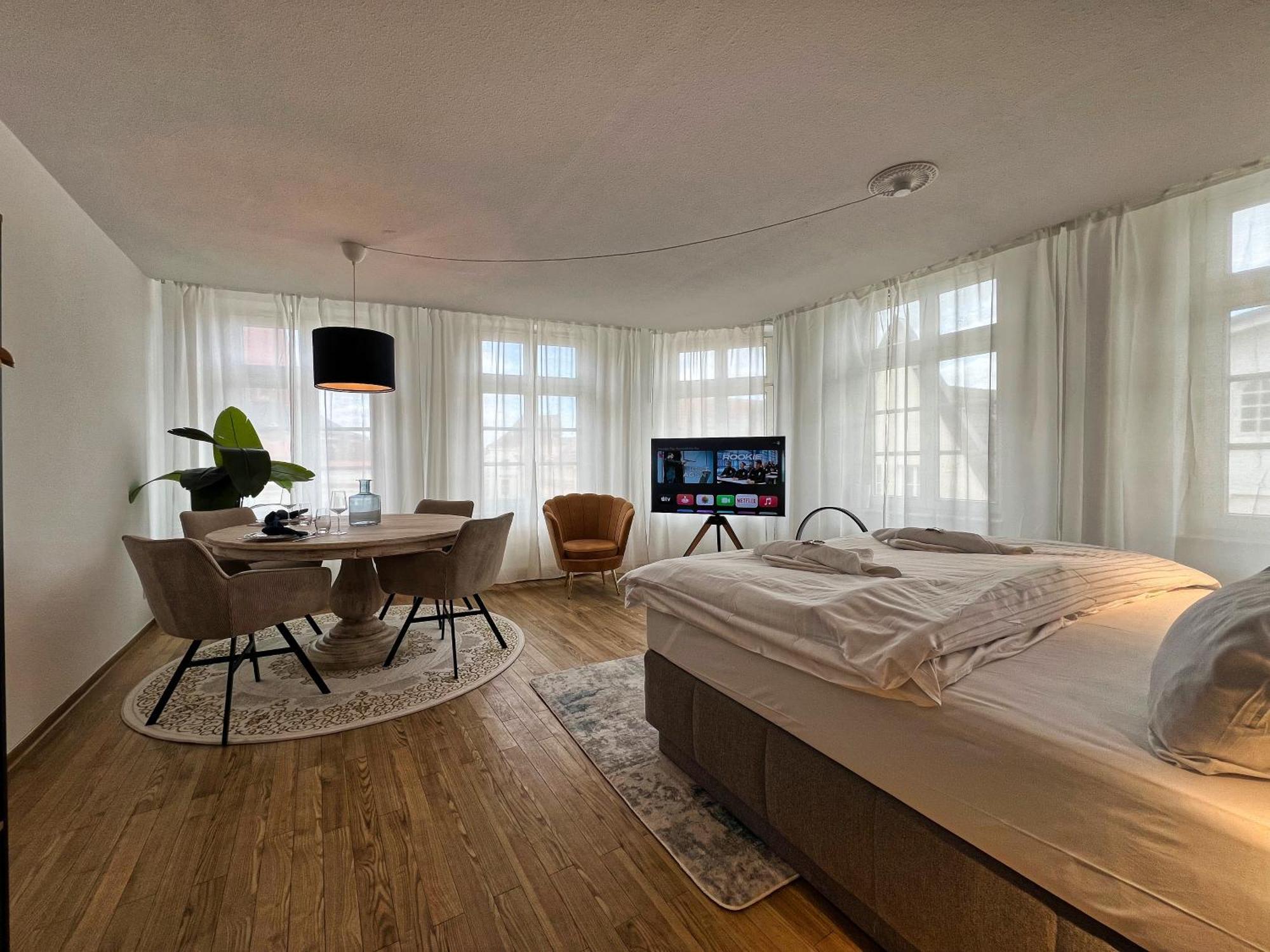 Nr 3 Lichtdurchflutetes Apartment Am Historischen Marktplatz 66 Qm #Cosiness Company 23 什未林 外观 照片